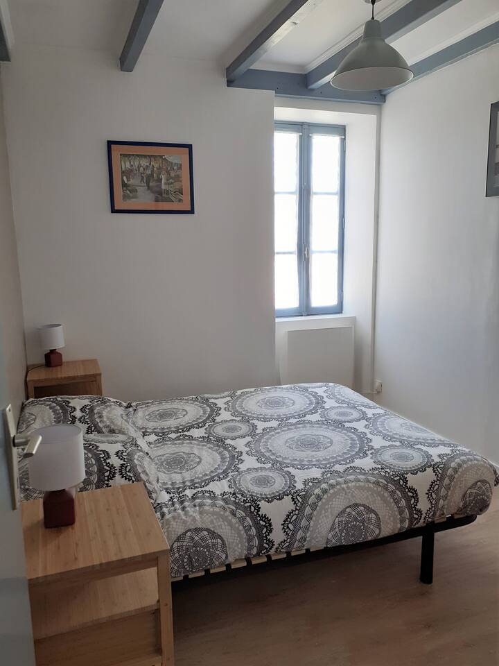 Béžová spálňa na prízemí