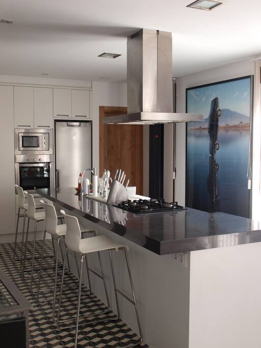 Fully equipped kitchen