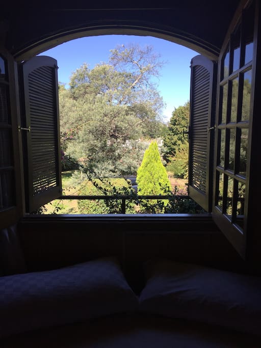Vista al jardín