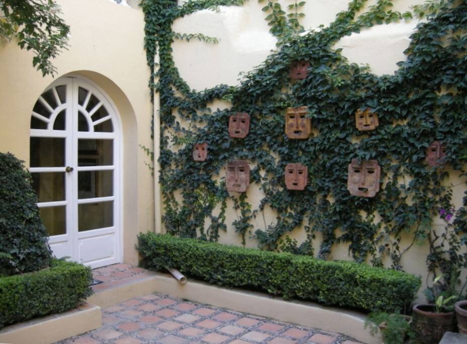 Courtyard and Main House Entrance