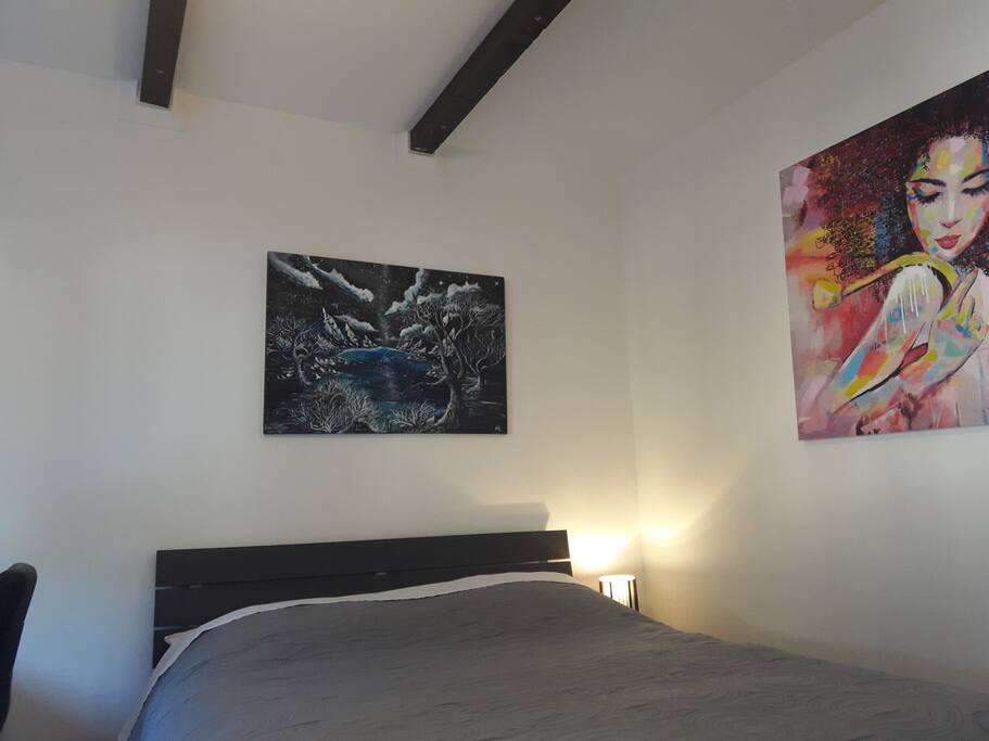 Double bed.