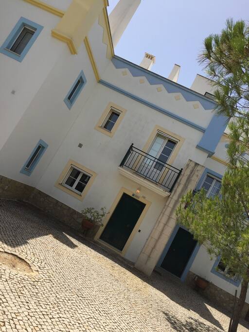 Front entrance of the villa