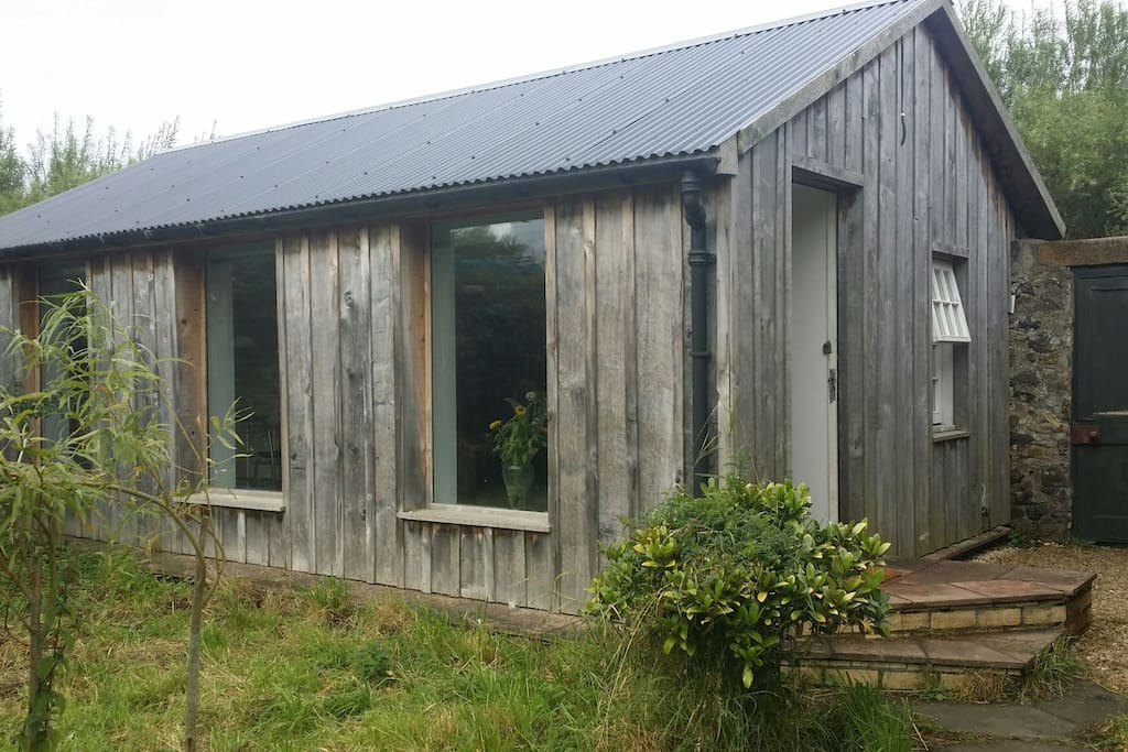 Your Airbnb space is in the north west corner of the walled garden converted from former potting shed.
