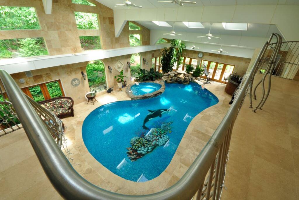 View from 2nd floor balcony
