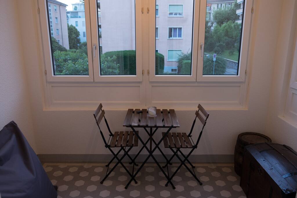 Veranda (next to living room)