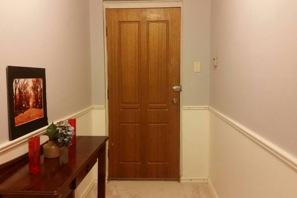 Private entrance
