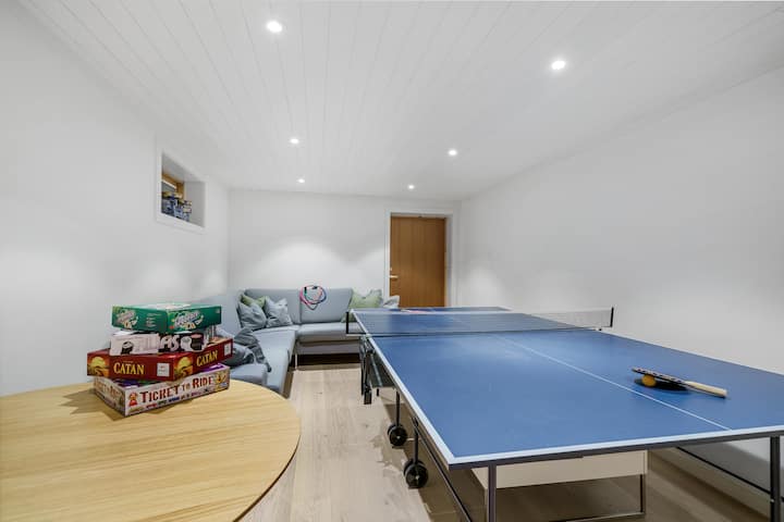 pingpong në bodrum dhe shumë lojëra