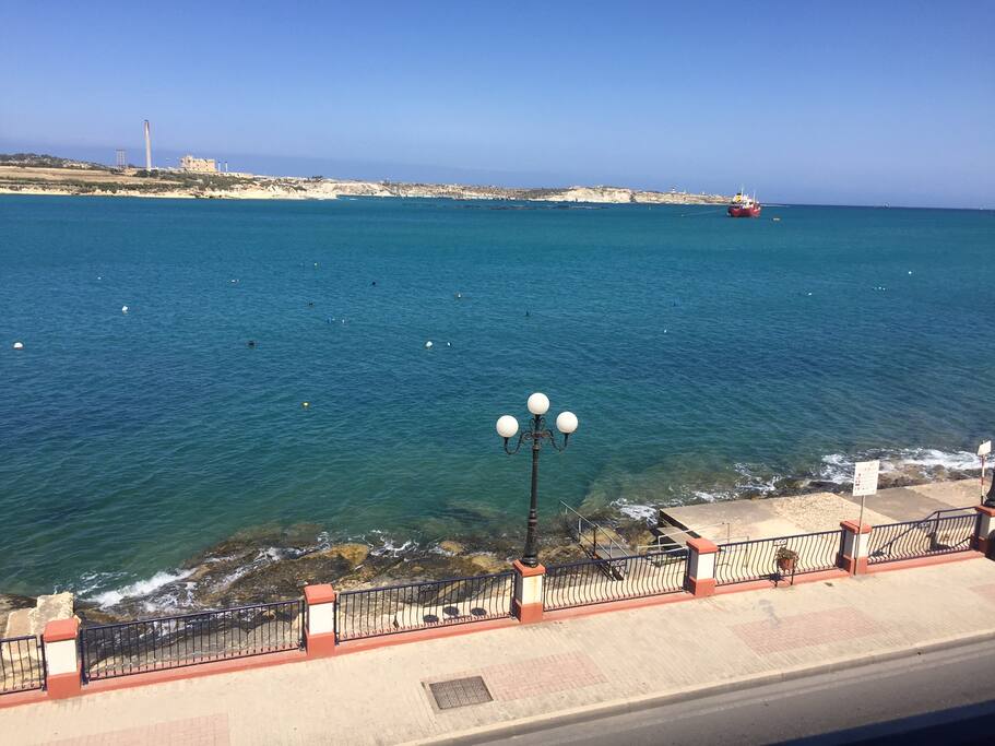 Seaview from balcony