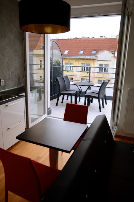 Apartment with large terrace