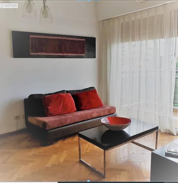 Departamento semipiso de 1 dormitorio con balcón, terraza y cochera en Saavedra