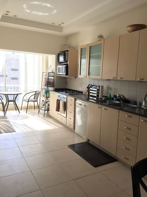 Large kitchen space
