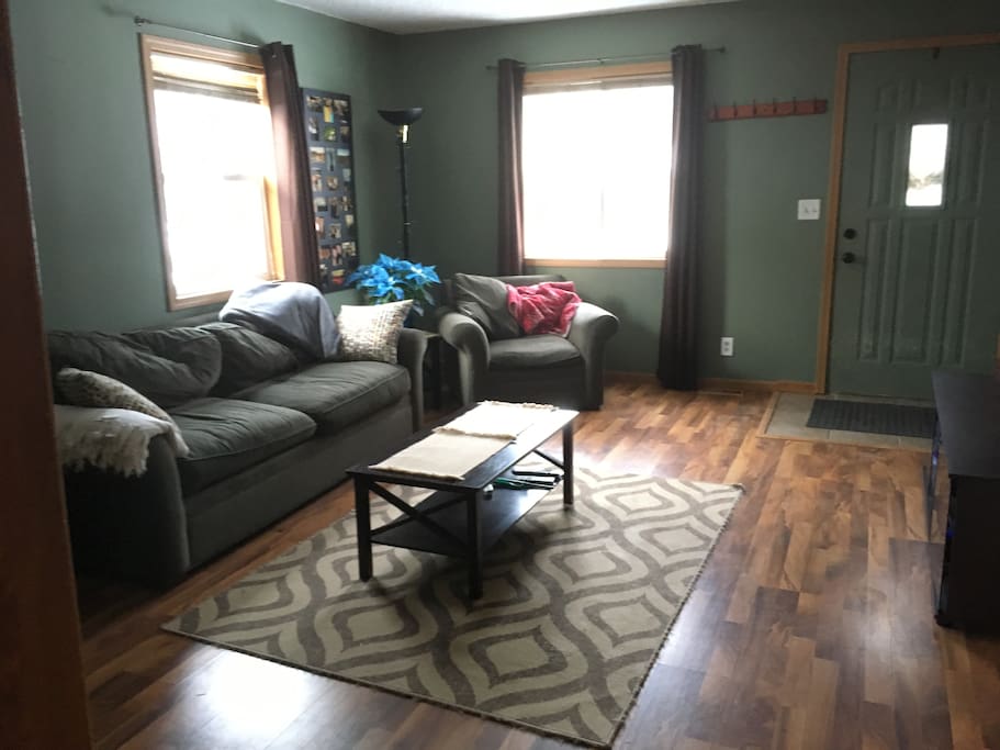 Walk into main floor living room.