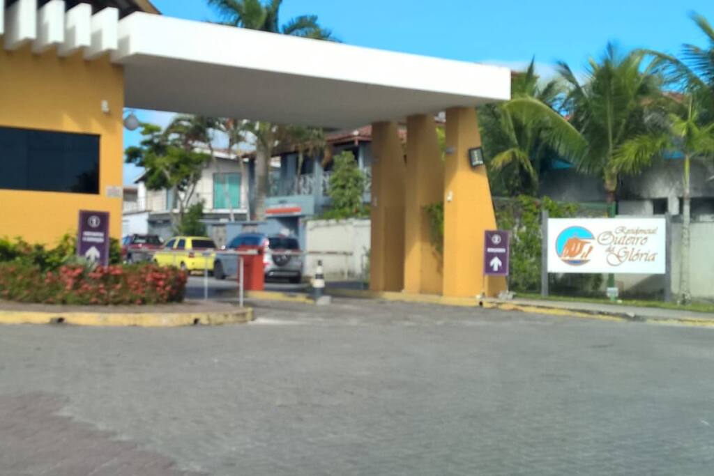 Entrada do condomínio