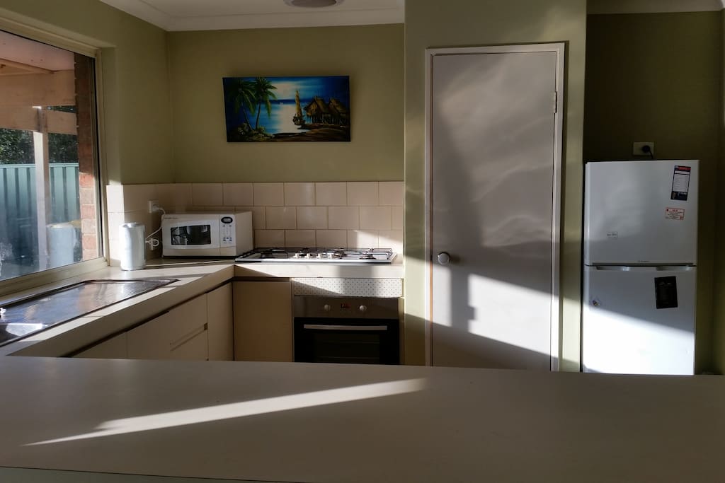 Open plan kitchen