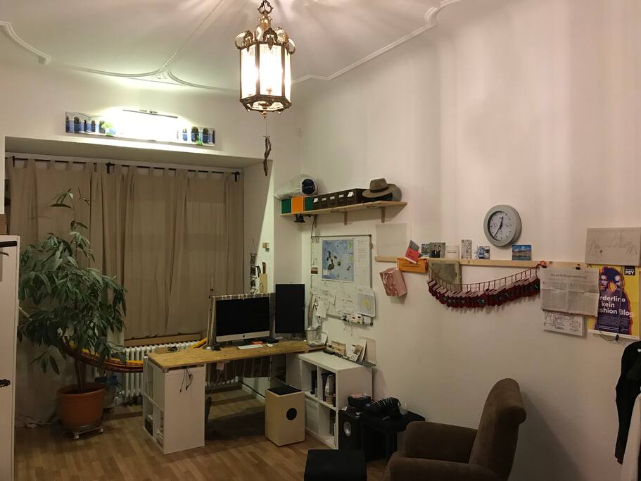 your room, view from the door, wall will be cleared