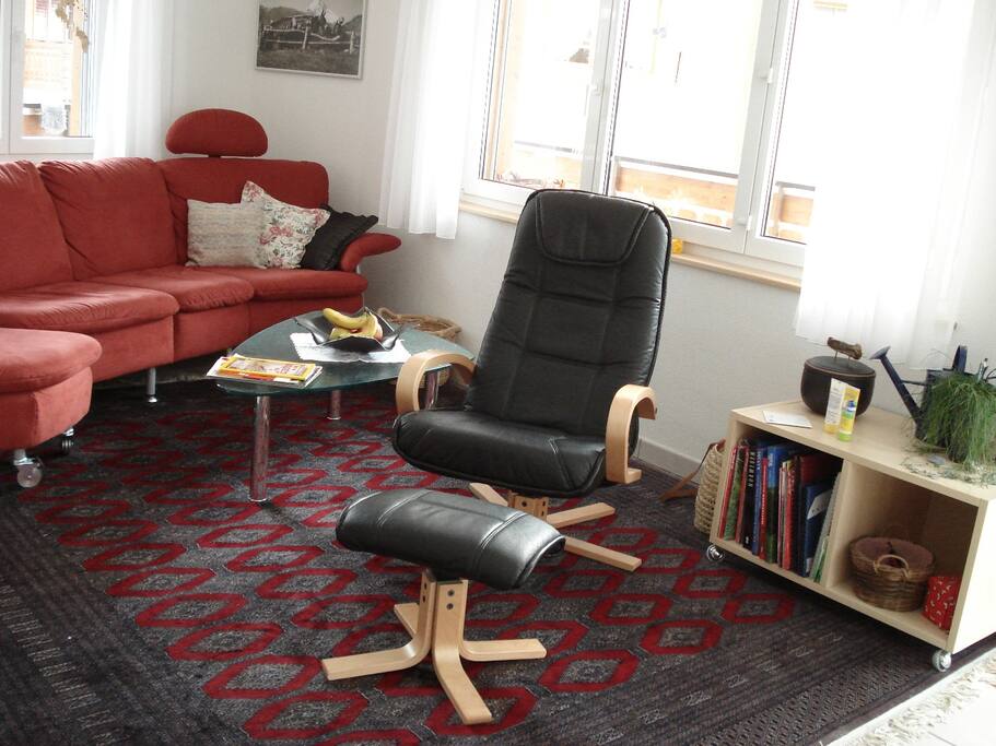 Wohnzimmer mit Sitzecke
