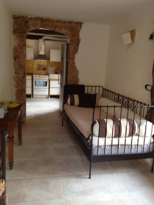 Sofa/bed for one.
