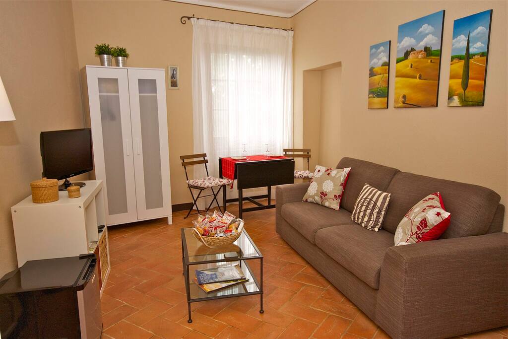 Living room 1st floor with view