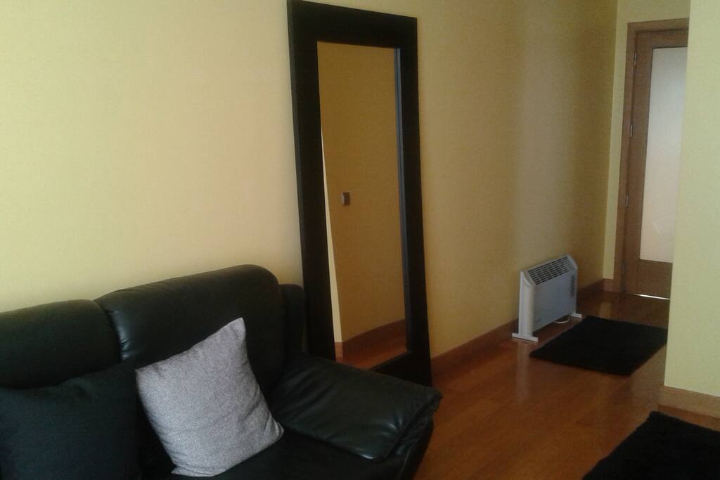 Hall de entrada para o quarto