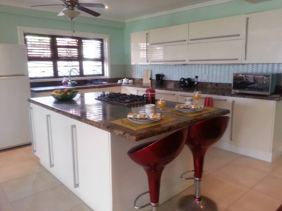 Spacious kitchen