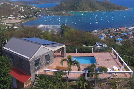 Stone Cottage with a pool and gorgeous view