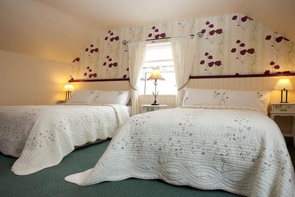 2nd bedroom (2 double bed) with own bathroom located at second floor
