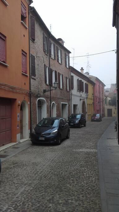 Via Belfiore verso via Saraceno