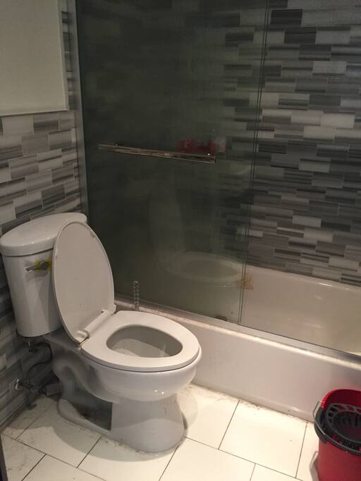 Clean restroom