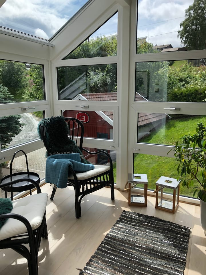 Zimná záhrada v predĺžení obývacej izby