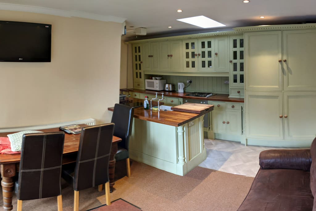 Living space/ kitchen