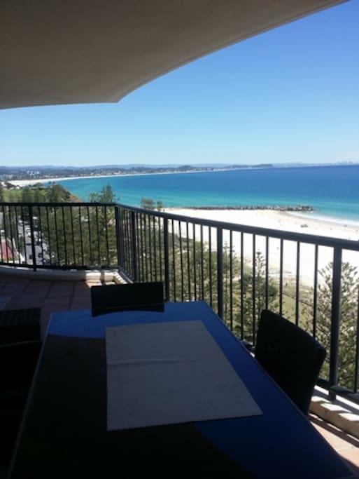 To the Left, see all the Way to Surfers Paradise