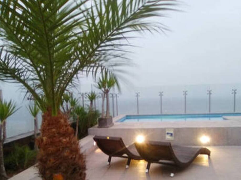 Pool on the roof - common area