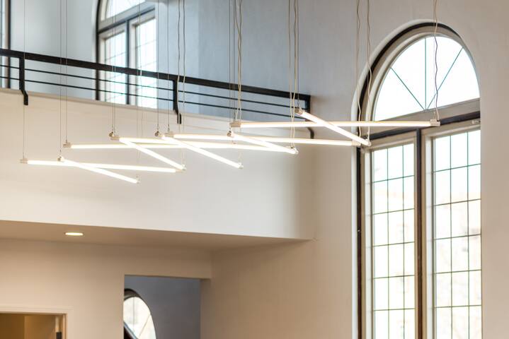 Modern Luxury in Converted Church (w/ Tiny House!) gallery image 4