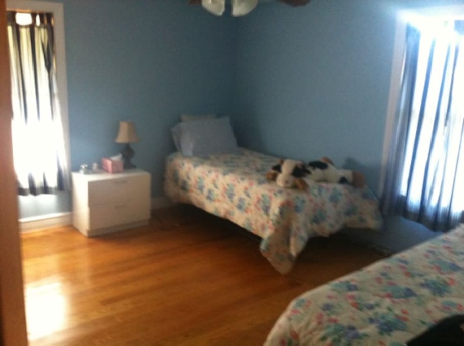 One second floor bedrooms.