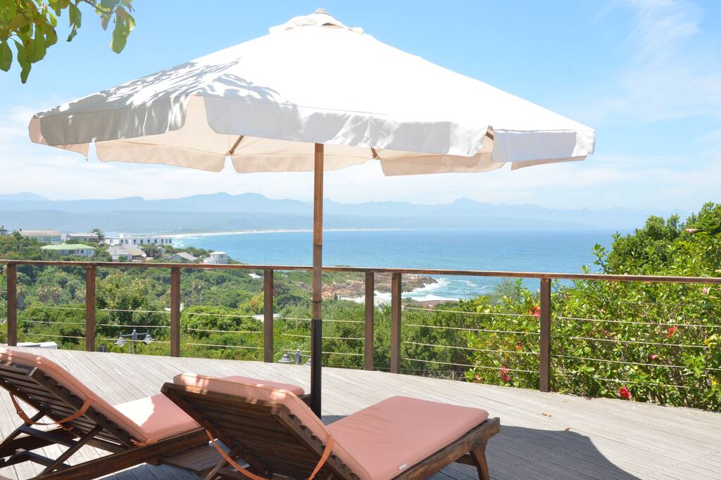 Relax on the sun deck with this view.