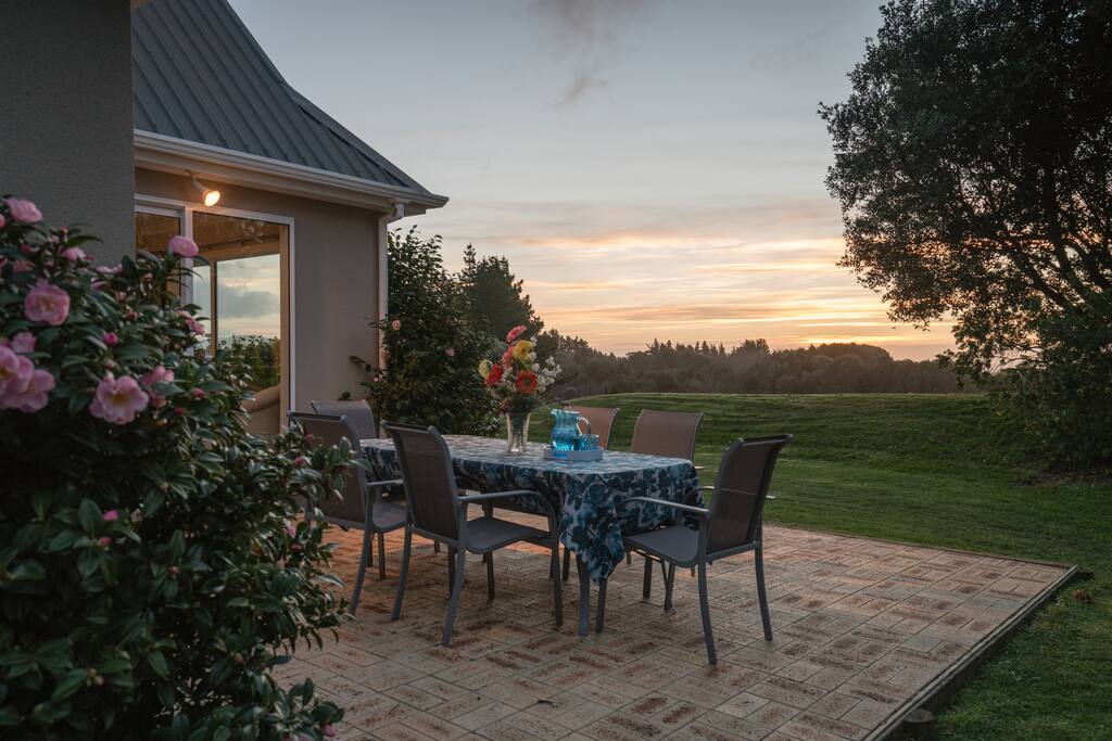 Deck at Sunset