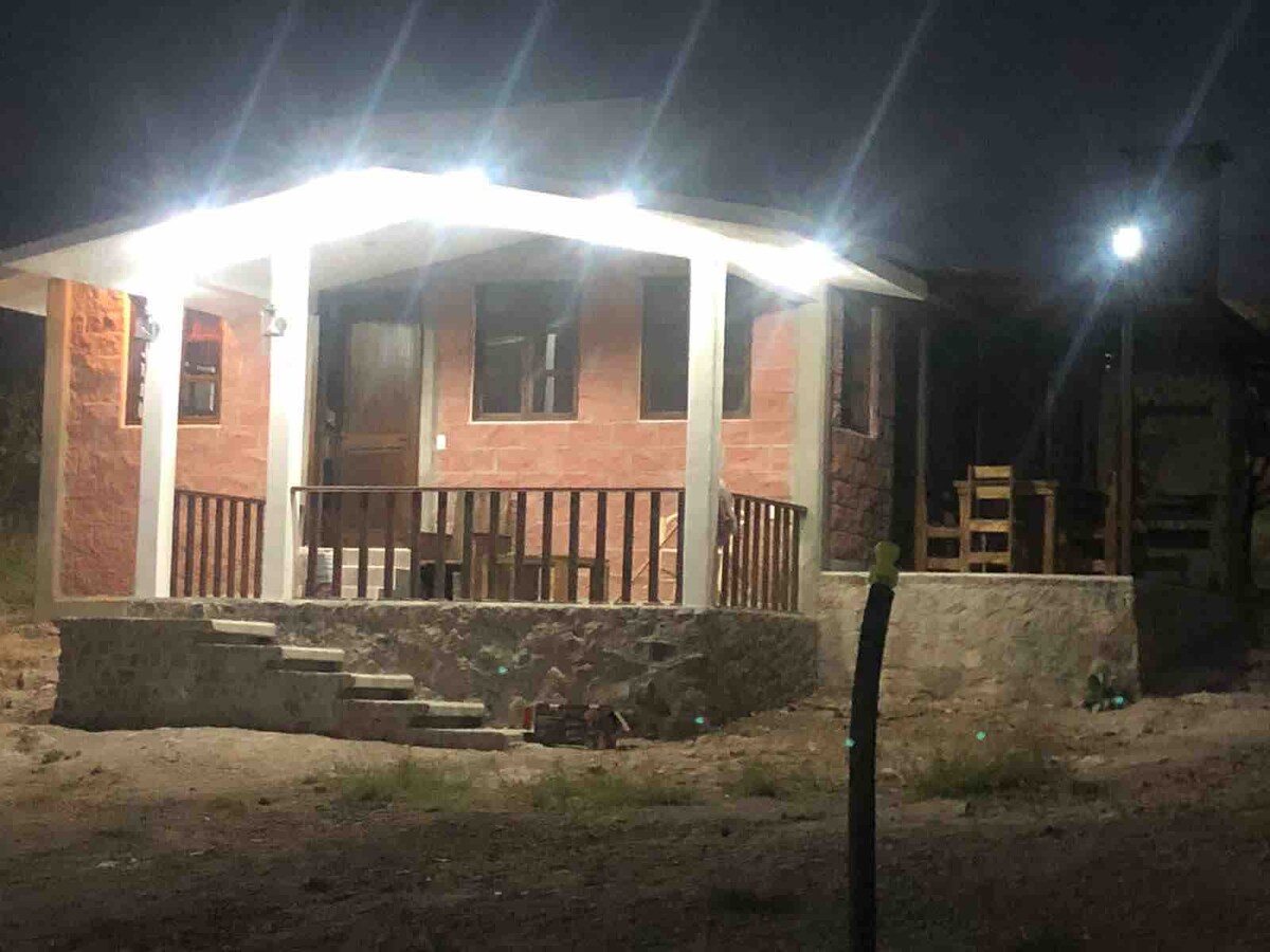 Cabaña con alberca y jacuzzi a solo 30 min de slp Cabañas en renta en