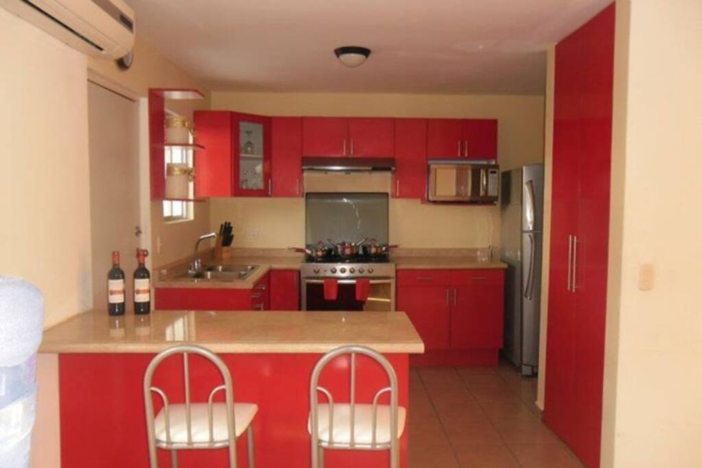 Cocina Integral totalmente equipada.