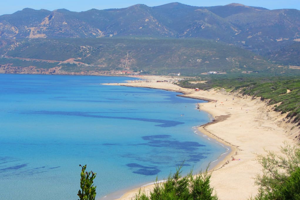 La spiaggia di 4 km - The beach 4km long
