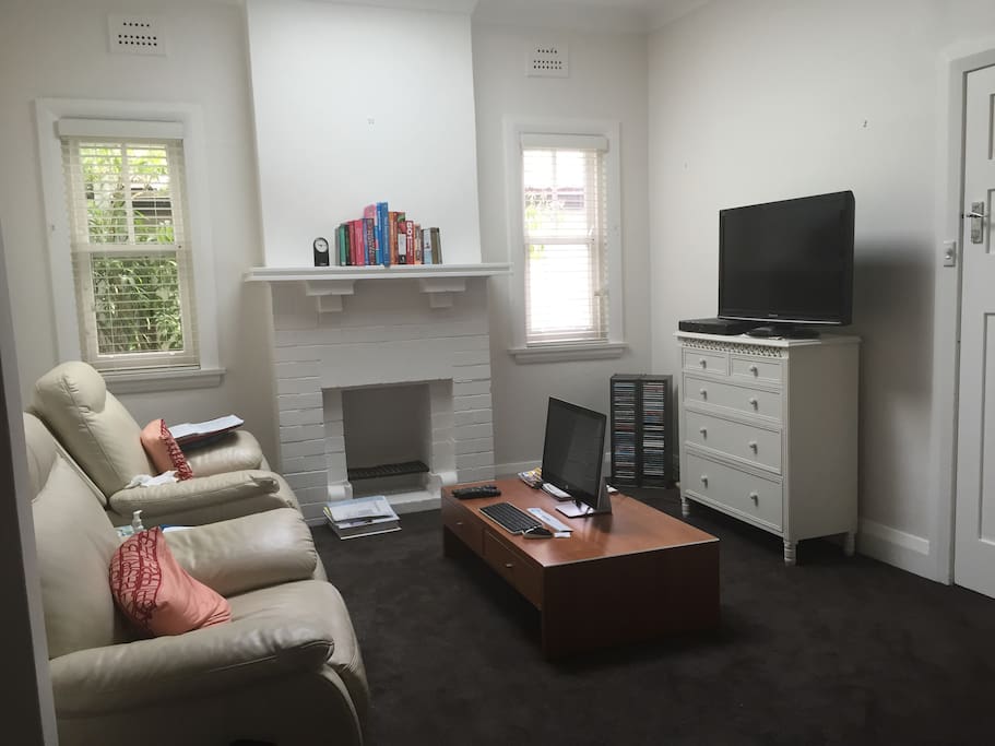 Living Room and TV