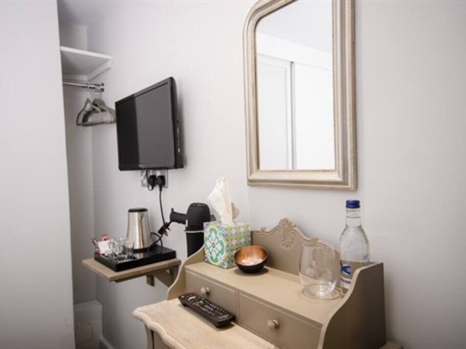 A few things to make your stay comfortable.