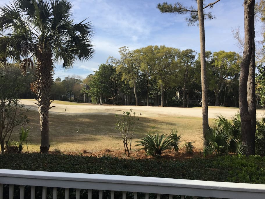 Back Yard view of Golf Course