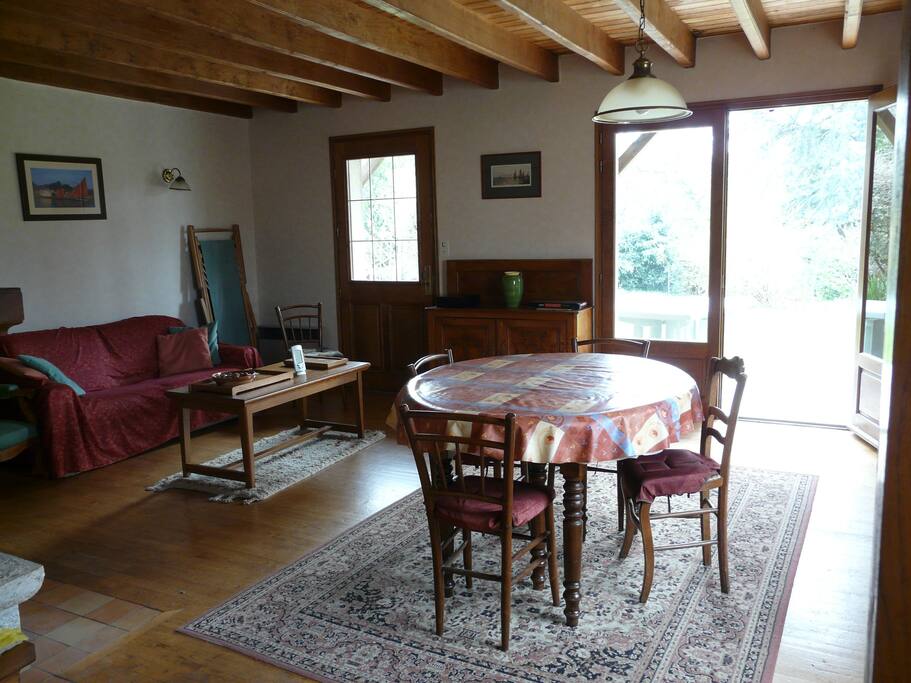 Séjour terrasse