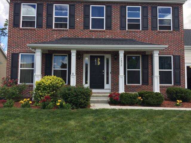 Upscale home in Columbus suburb