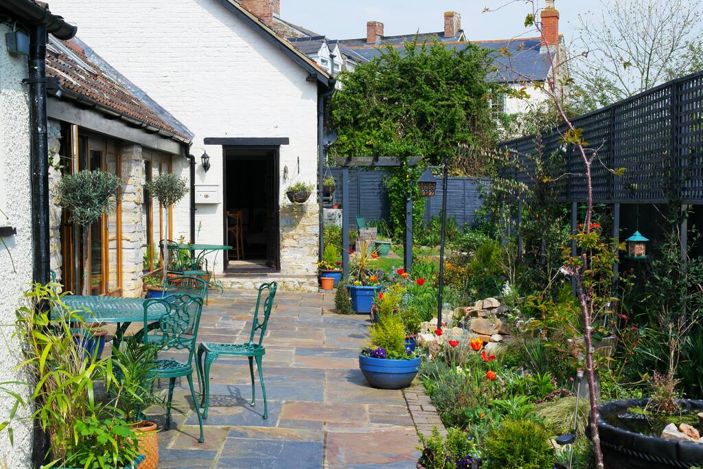 Outside seating area