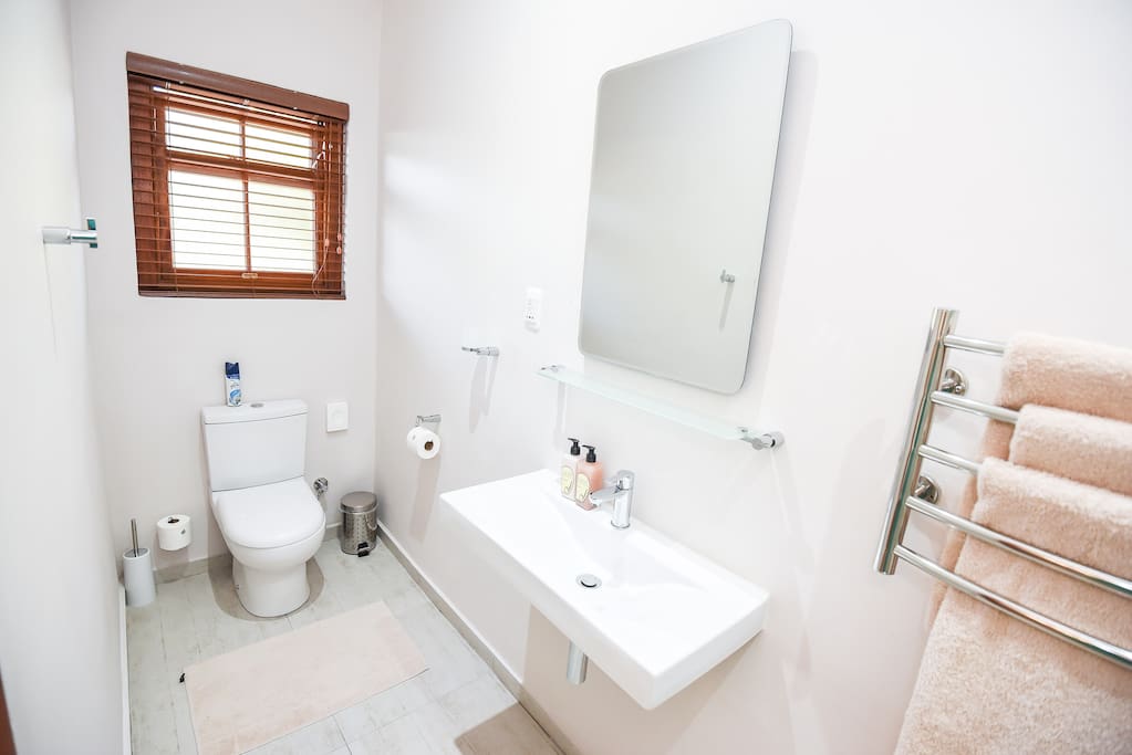 Bathrooms with heated towel rails
