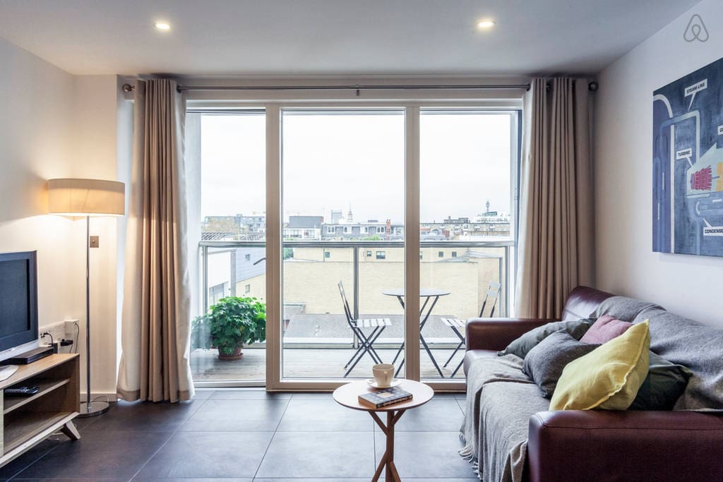 Underfloor heating will keep you toasty.