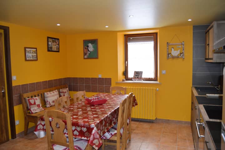 Gîte Déco Montagne Avec Grands Espaces, Pré - La Bresse