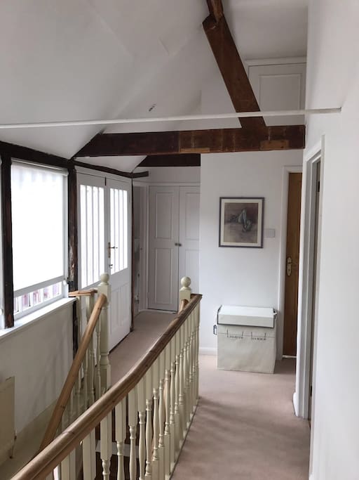 upstairs hallway