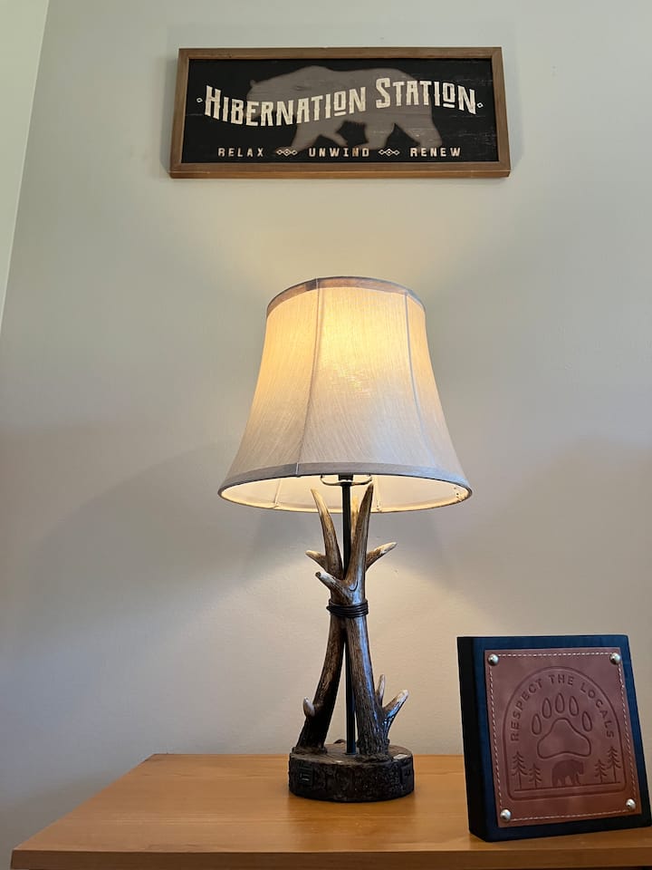 USB outlets on the lamps